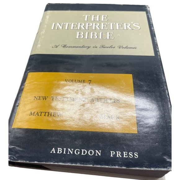 the interpreter's bible volume 7 hardcover book 1951 abingdon press READ - Picture 1 of 7